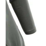 Hooded Low Cut Wide Leg Jumpsuit - Army Green Fansmadedirect