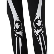 keleton Printed kirt Leggings - Black Fansmadedirect