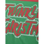 Knitted weater Print Christmas Long leeve T-shirt - Medium pring Green Fansmadedirect