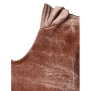 Large Front Pocket Velvet Hoodie - ahogany Fansmadedirect
