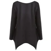 Long leeve keleton Print T-shirt - Black Fansmadedirect