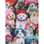 Long Sleeves Cats with Caps Print Casual T-shirt - Fansmadedirect