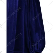 Loose Velvet Strappy Top - Royal Fansmadedirect