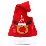 Men's Christmas Flannel Embroidered Christmas Hat - Multi-a Fansmadedirect