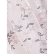 Mesh Panel Floral Embroidery Dress - akura Pink Fansmadedirect