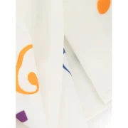 Musical Note Pattern Long leeves hirt - White Fansmadedirect