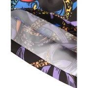 Octopus Printed Drawstring Board Shorts - Black Fansmadedirect