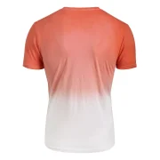 Ombre Short Sleeve Casual T Shirt - Orange Fansmadedirect