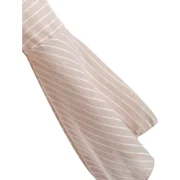 ong Sleeve Off The Shoulder Striped Blouse - Apricot Fansmadedirect