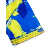 Painting Printed Short Sleeves Shirt - Blue Fansmadedirect