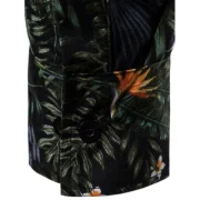 Plant Pattern Full Sleeves Shirt - Fansmadedirect