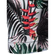 Plant Printed Short Sleeves Shirt - Fansmadedirect