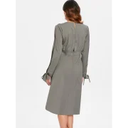 plit leeve V Neck Dress - Granite Fansmadedirect