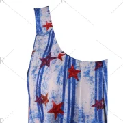 Printed Tulip Front Tank Top - ulti-a Fansmadedirect