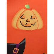 Pumpkin Ghost Buttons Halloween Halter Dress - Halloween Orange Fansmadedirect