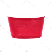 Ripped Tank Top With Tube Top - Black Fansmadedirect