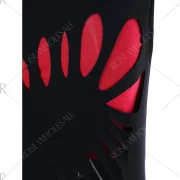 Ripped Tank Top With Tube Top - Black Fansmadedirect