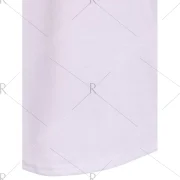 Santa Print Raglan Sleeve Christmas Tee - Red Fansmadedirect