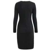 Sequined Sheath Dress - Black Fansmadedirect