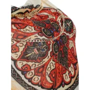 Sexy Scoop Neck Sleeveless Chains Embellished Slimming Women's Dress - Orange One Size(fit Size Xs To Fansmadedirect