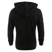 Skull and Butterfly Print Pullover Hoodie - Black Fansmadedirect
