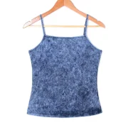 Skull Rose Tank Top - Blue Fansmadedirect