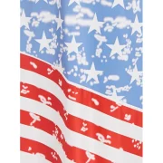 Sleeveless American Flag axi Dress - Fansmadedirect