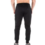 Solid Color Casual Drawstring Jogger Pants - Black Fansmadedirect