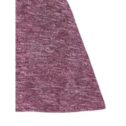 Space Dye Open Shoulder Plunging Neck T Shirt - Firebrick Fansmadedirect