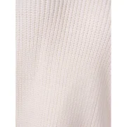 Striped V Neck Preppy Sweater - Milk White One Fansmadedirect