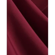 Sweetheart Neck Surplice A Line Dress - Red Wine Fansmadedirect