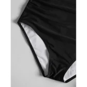 Tier Flounce Polka Dot Bikini - White Fansmadedirect