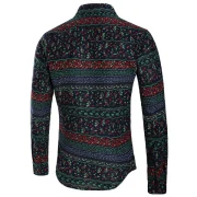 Tiny Flowers Print Long Sleeves Shirt - Fansmadedirect