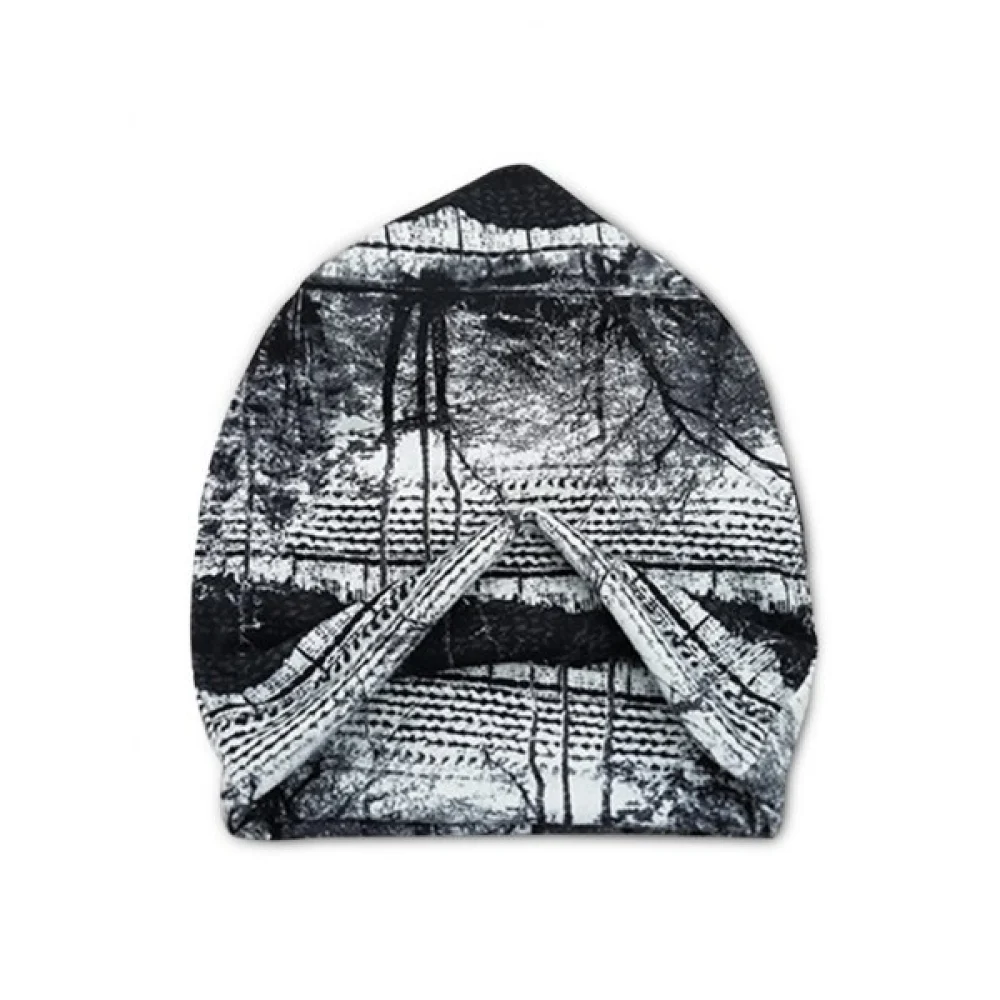 Tree Scenic Print Elastic Double Use Scarf Hat - Fansmadedirect