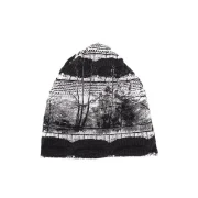Tree Scenic Print Elastic Double Use Scarf Hat - Fansmadedirect