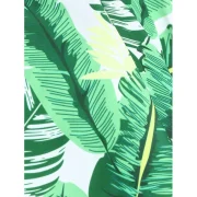 Tropical Print Ladder Cut Out Bikini Set - Clover Green Fansmadedirect