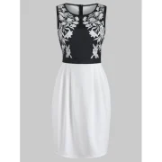 ummer Blossom Dress - Black Fansmadedirect