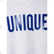 Unique Stripe Panel Sweatshirt - Blue One Fansmadedirect