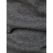 V-neck Zipper False eather Spliced Casual T-shirt - Dark Gray Fansmadedirect