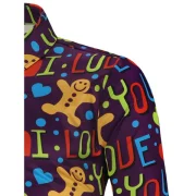 Valentine's Day etters Heart Print Casual Shirt - Fansmadedirect