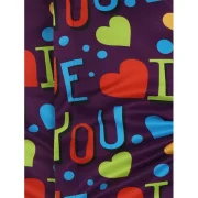 Valentine's Day etters Heart Print Casual Shirt - Fansmadedirect