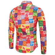 Valentine's Day Heart Gifts Print Long leeves hirt - Fansmadedirect