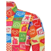 Valentine's Day Heart Gifts Print Long leeves hirt - Fansmadedirect