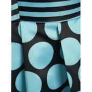 Vintage Polka Dot Stripe Flare Dress - Fansmadedirect