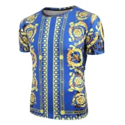 Wheat Pattern Short Sleeves Tee - Fansmadedirect