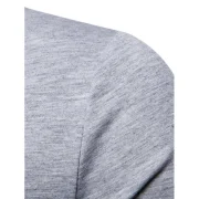 Whole Colored Open Front Cardigan - Light Gray Fansmadedirect