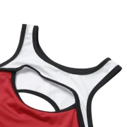 Women Fitted Yoga ports uit Crop Top Long Pant Color Blocking portswear - Fansmadedirect