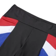 Women Fitted Yoga ports uit Crop Top Long Pant Color Blocking portswear - Fansmadedirect