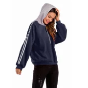 Women's Long Sleeve Hoodies Pullover Hoodie Sweatshirts - Cadetblue Fansmadedirect