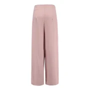 Women's wide leg pants skirt pants yoga dance casual female trousers Boot Cut dance loose thin section wide leg pants - Pink Fan